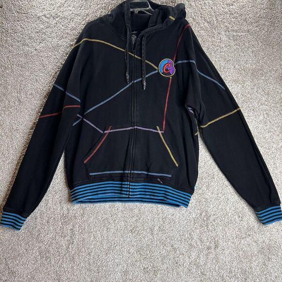 Cookies Full Zip Hoodie Men's Size Xl Logo‎ Embroidered Heavy Weight - Picture 1 of 9